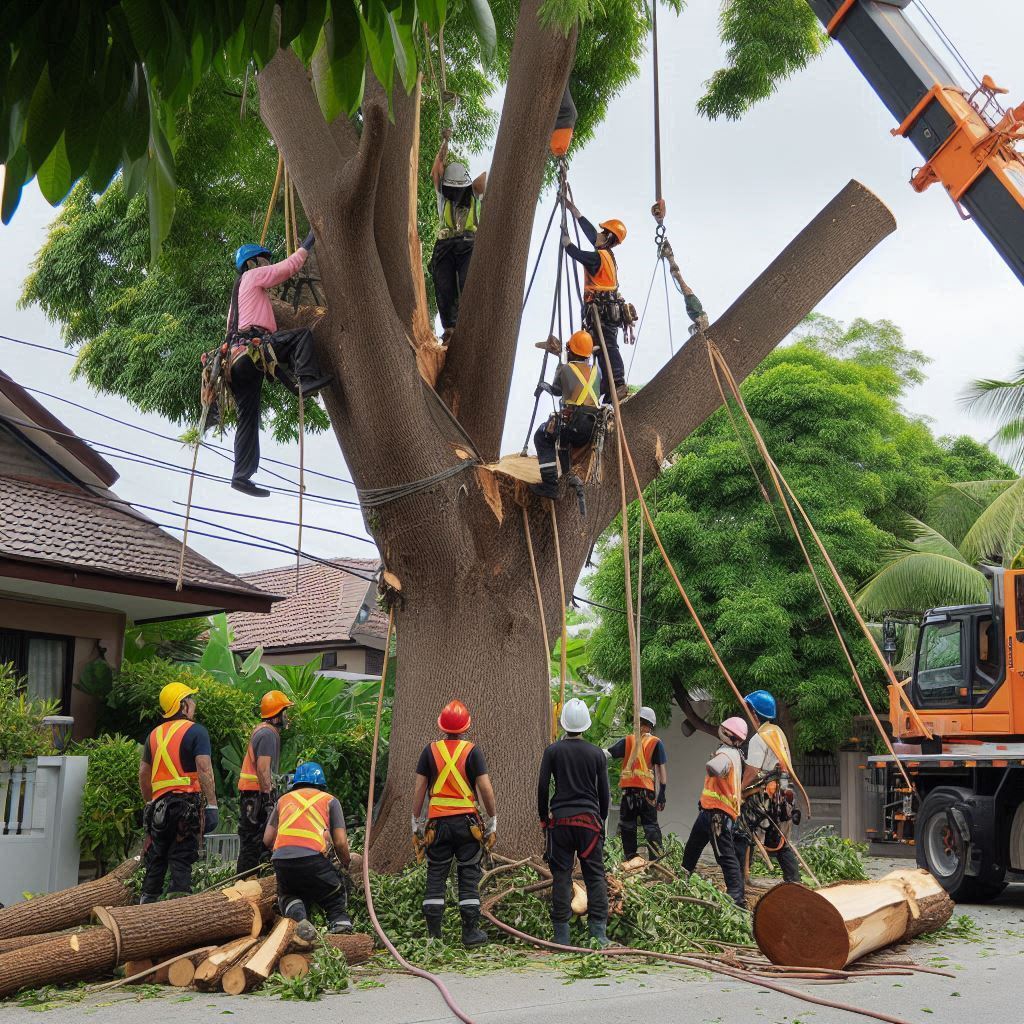 Professional Large Tree Removal Services In Bridgewater Massachusetts